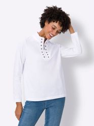 Sieh an! T-Shirt Stehkragenshirt günstig online kaufen