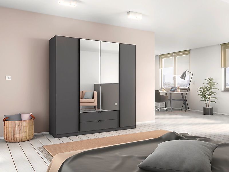 rauch Drehtürenschrank "StyleUp", Typ Monochrome mit eleganten, langen Grif günstig online kaufen