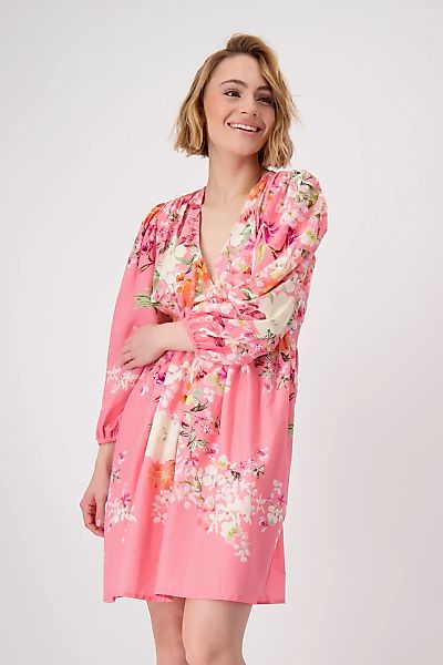 Monari Midikleid "Kleid Blumenverlauf allov.", Mit V-Ausschnitt günstig online kaufen