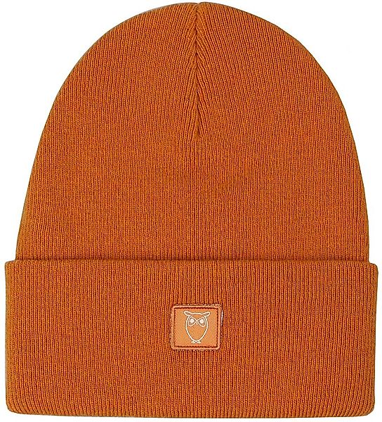 KnowledgeCotton Apparel Beanie Wolle Orange - günstig online kaufen