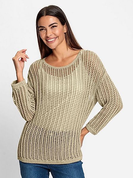 heine Strickpullover 3/4 Arm-Pullover . günstig online kaufen