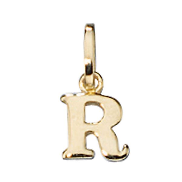 Schmuck Krone Kettenanhänger Anhänger Buchstabe 'R' günstig online kaufen