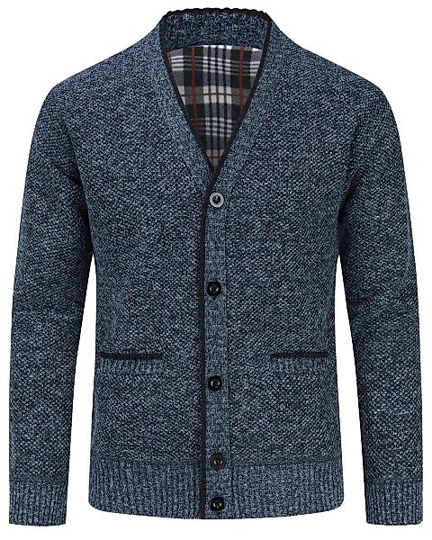 Allthemen Cardigan Herren Strickjacke mit V günstig online kaufen