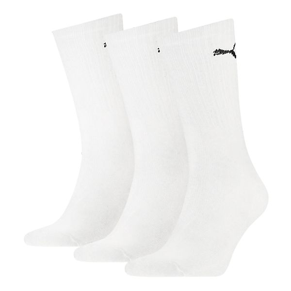 PUMA Sportsocken "UNISEX LIGHT CREW SOCK" 3 Paar tlg. Mit flacher Zehennaht günstig online kaufen