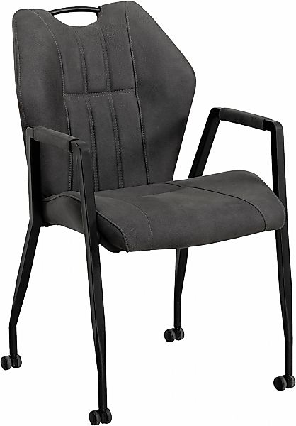 OMG Design Armlehnstuhl "Point" (Set) 1 Stk.Esszimmerstuhl mit Rollen, Büro günstig online kaufen