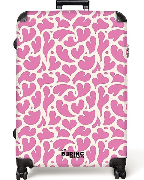 NoBoringSuitcases.com© Hartschalen-Trolley Rosa Herzen Muster 77 günstig online kaufen