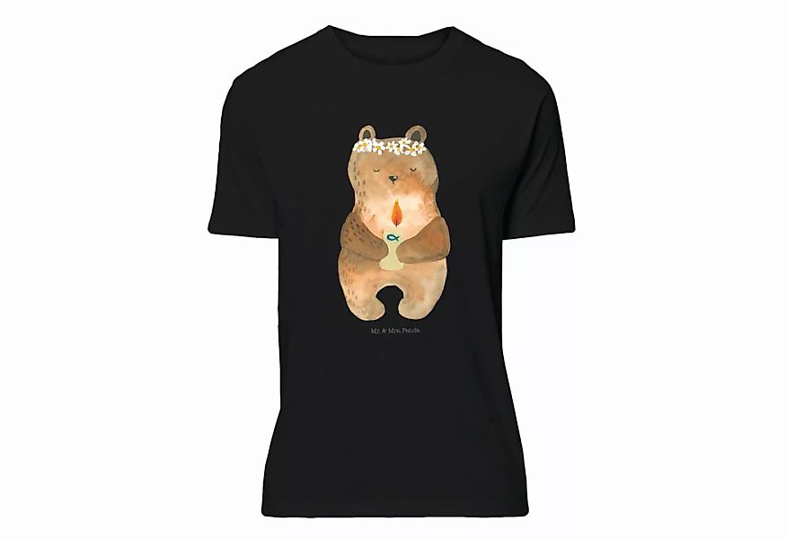 Mr. & Mrs. Panda T-Shirt Kommunion-Bär - Schwarz - Geschenk, Teddy, Taufker günstig online kaufen