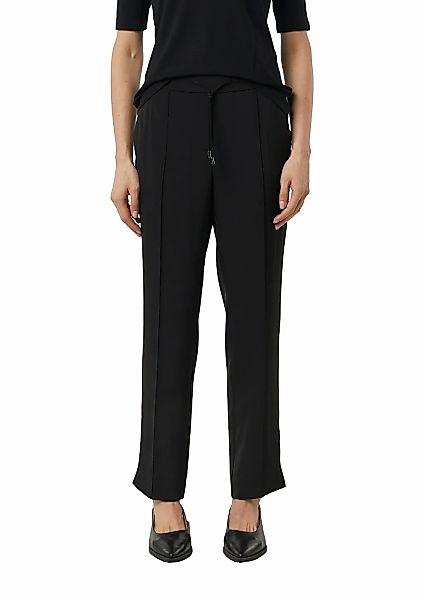 Comma Stoffhose mit Gummizug und Kordelzug günstig online kaufen