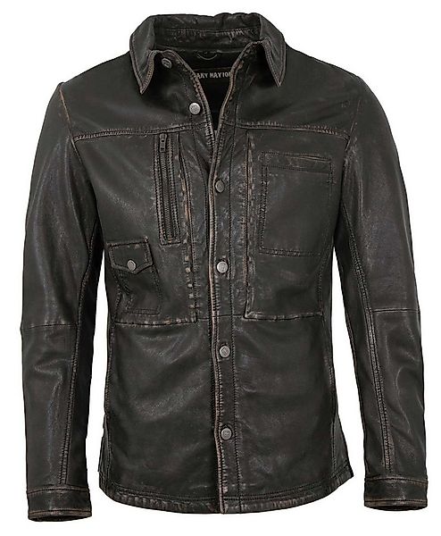 Freaky Nation Lederjacke Blacked Style-FN Freaky Nation - Herren Lederjacke günstig online kaufen