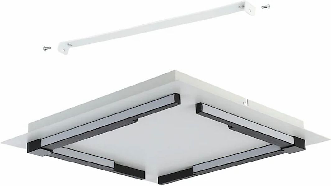 EGLO Deckenleuchte »ZAMPOTE«, Leuchtmittel LED-Modul   LED fest integriert, günstig online kaufen