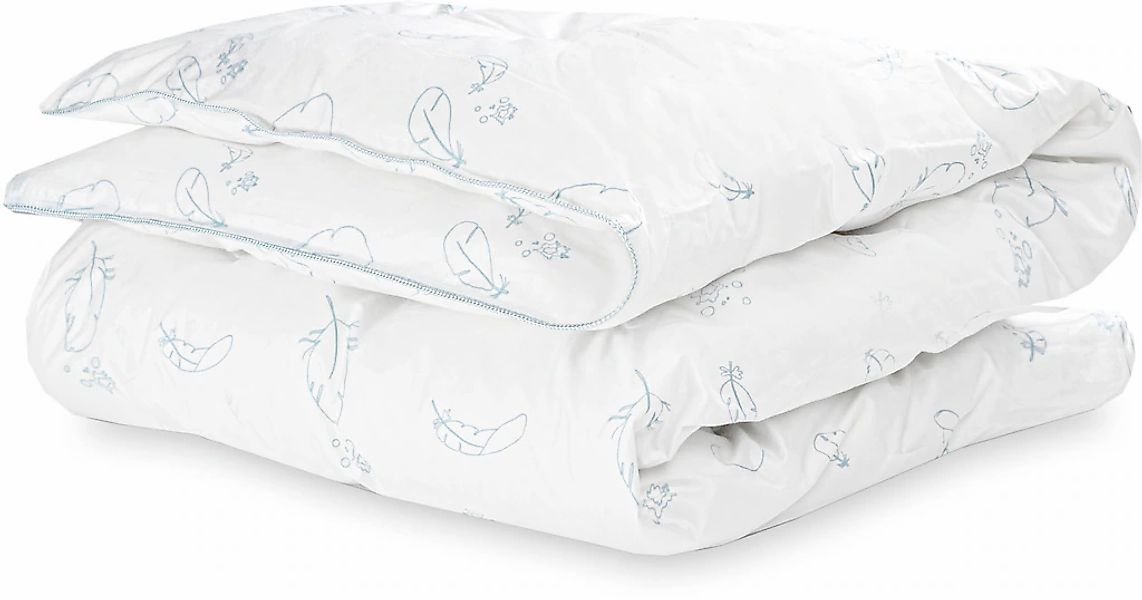 Julius Zöllner Daunenbettdecke "Daunen-Ganzjahressteppbett" warm Füllung 90 günstig online kaufen