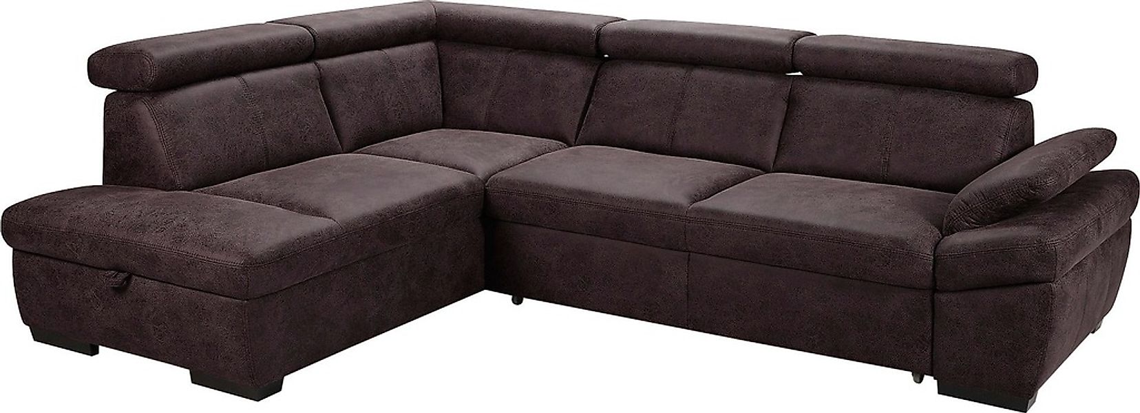 exxpo - sofa fashion Ecksofa "Salerno, klassisch modernes Funktionssofa, ho günstig online kaufen