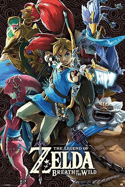 PYRAMID Poster The Legend of Zelda Poster Breath Of The Wild 61 x 91,5 cm günstig online kaufen