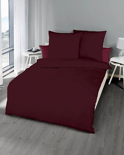 Kaeppel Bettwäsche "Uni" 2 Stk. tlg. Unifarben günstig online kaufen