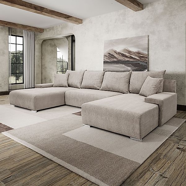 Kaiser Möbel Ecksofa Sofa U form, günstig online kaufen