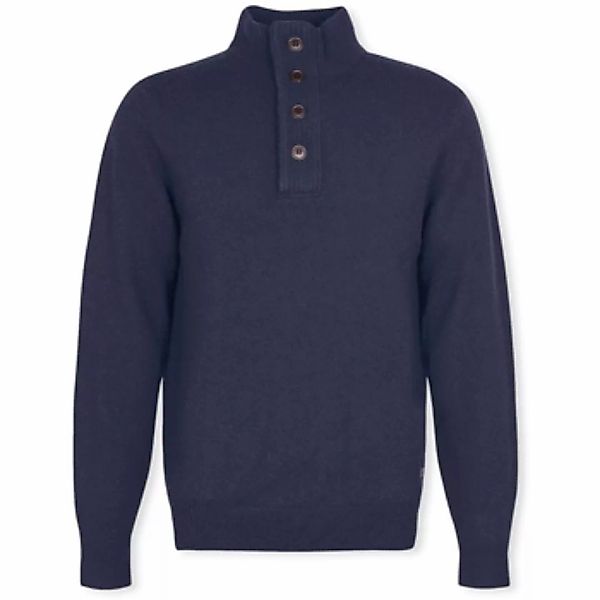 Barbour  Pullover Patch Half Zip Knit - Navy günstig online kaufen