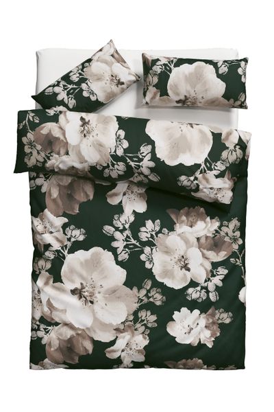 Home affaire Bettwäsche "MELINA" 2 Stk. tlg. florale Bettwäsche mit Reißver günstig online kaufen