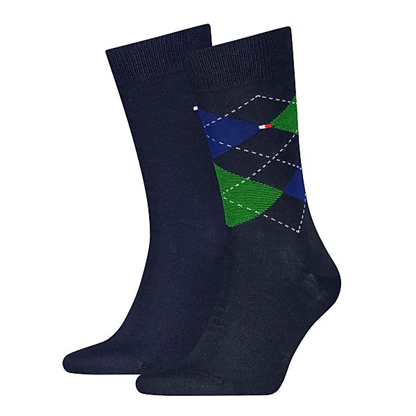 Tommy Hilfiger Socken "TH MEN SOCK CHECK 2P", (2 Paar), mit klassischem Arg günstig online kaufen