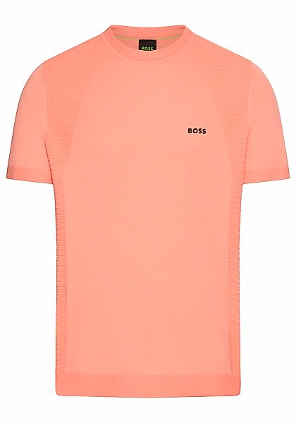BOSS GREEN Rundhalspullover "Momentum Lite T24", mit Strukturmix günstig online kaufen
