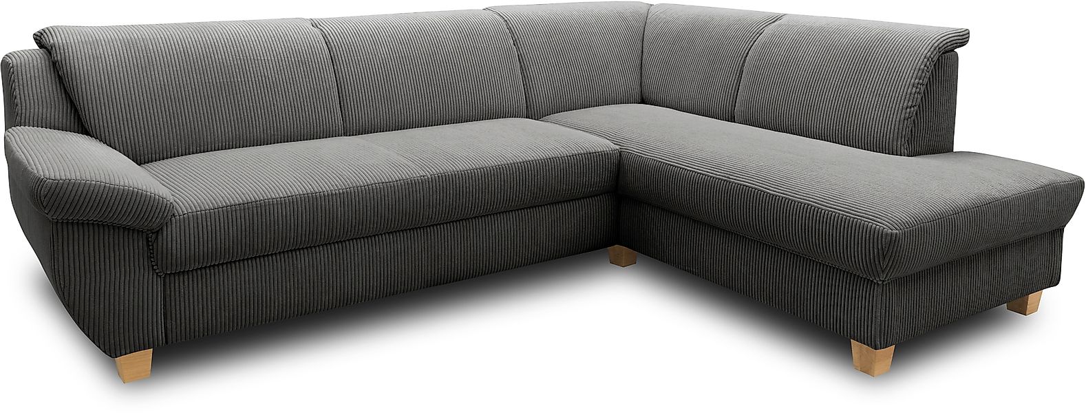 Home affaire Ecksofa »Yesterday zeitlos und elegant, bequeme Armlehnen, L-F günstig online kaufen