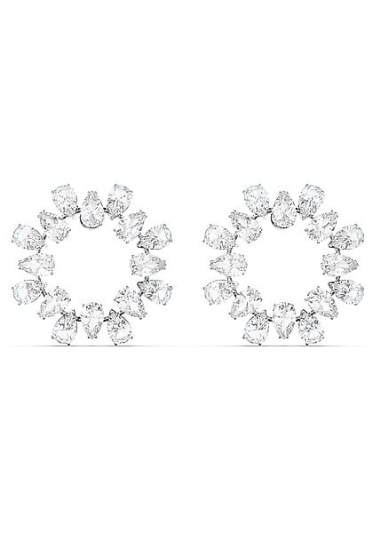 Swarovski Paar Ohrstecker Matrix Baguette Kreis, günstig online kaufen