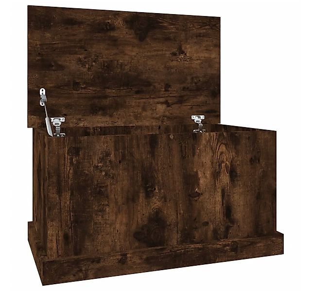vidaXL Aufbewahrungsbox Truhe Räuchereiche 70x40x38 cm Holzwerkstoff (1 St) günstig online kaufen