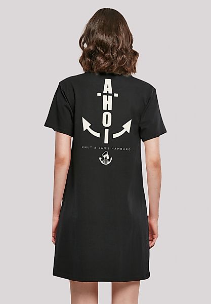 F4NT4STIC Shirtkleid "Ahoi Anker Knut & Jan Hamburg" Ohne Taschen Print günstig online kaufen