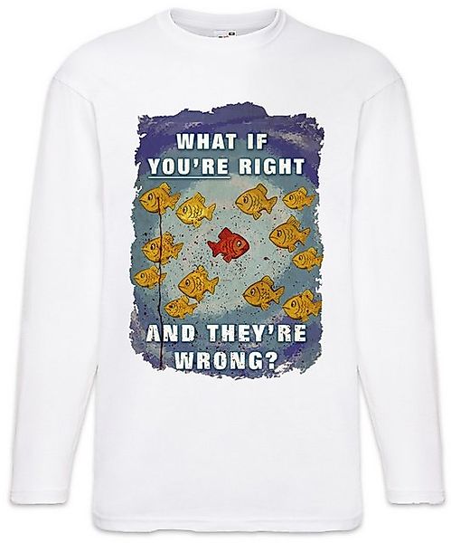 Urban Backwoods Langarmshirt What If You're Right And They're Wrong Langarm günstig online kaufen