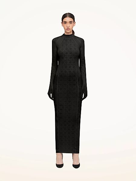Wolford - Intricate Sheer Pattern Dress, Frau, black, Größe: L günstig online kaufen