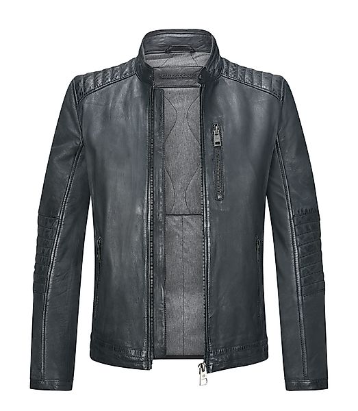 Milestone Lederjacke MSFloriano lässige Bikerjacke im günstig online kaufen