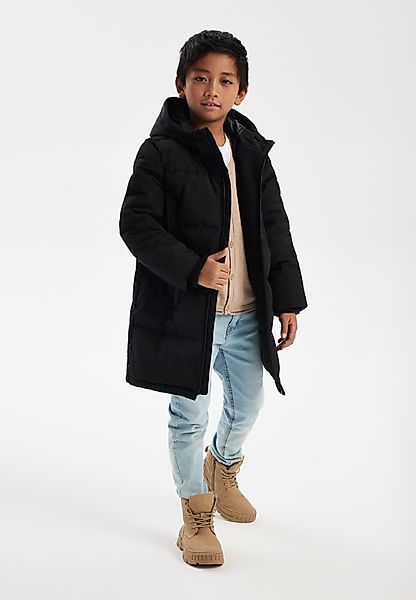 MINOTI Winterjacke Gefütterte, längere Jacke (2y-14y) günstig online kaufen