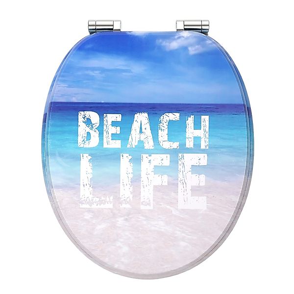 BONETTI WC-Sitz WC-Sitz aus Holz mit Absenkautomatik und modernen Design-Dr günstig online kaufen