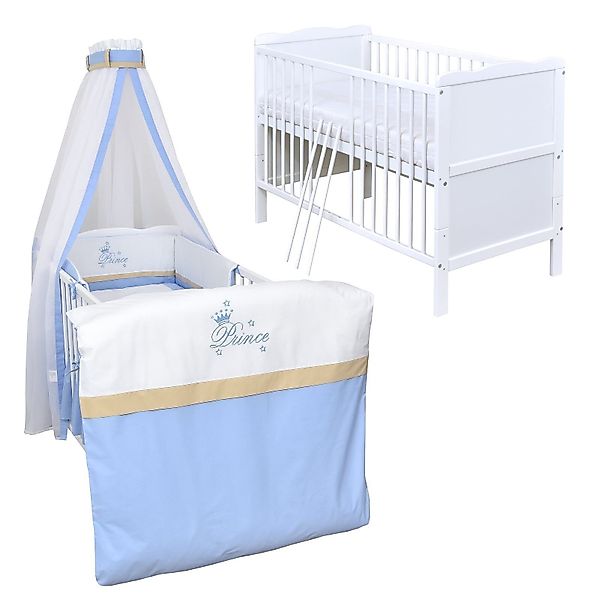 Baby-Delux Komplettbett Babybett Jack Komplettset, 10-tlg., günstig online kaufen