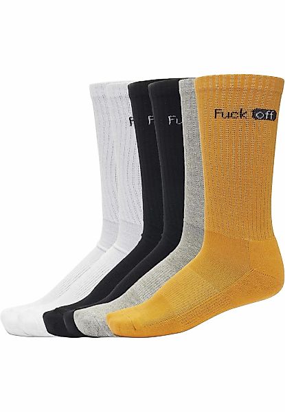 MisterTee Strümpfe "MisterTee Unisex Fuck Off Socks 6-Pack" 1 Paar tlg. günstig online kaufen
