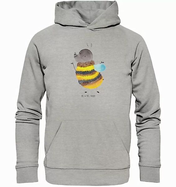 Mr. & Mrs. Panda Hoodie Hummel flauschig Größe XS - Heather Grey - Geschenk günstig online kaufen