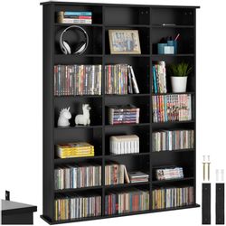 tectake CD-Regal CD DVD Regal, Set günstig online kaufen