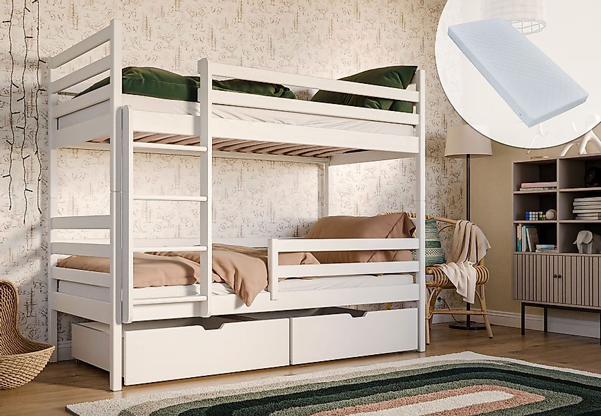 Kids Collective Etagenbett Hochbett 90x200 mit günstig online kaufen