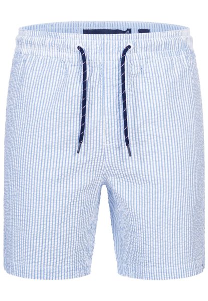 Indicode Chinoshorts INAlizzo aus Seersucker-Material für günstig online kaufen