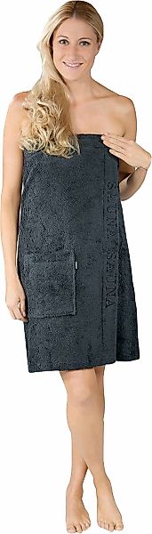 Wewo fashion Kilt "9534", (1 St.), Saunakilt für Damen, mit Klettverschluss günstig online kaufen