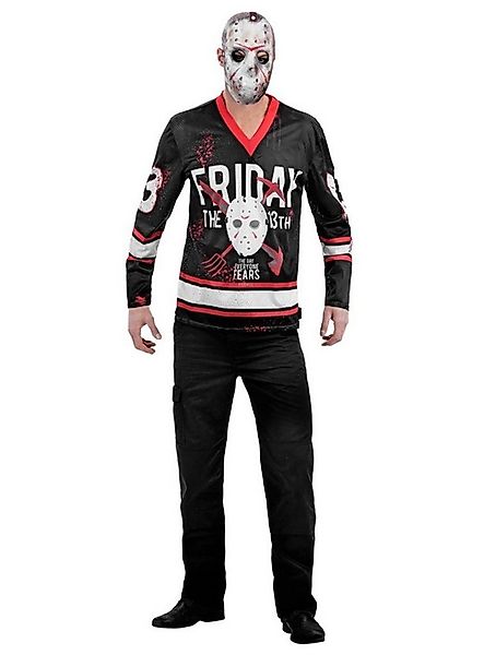 Smiffys T-Shirt Freitag der 13. Jason Hockey Shirt Oberteil für sportliche günstig online kaufen