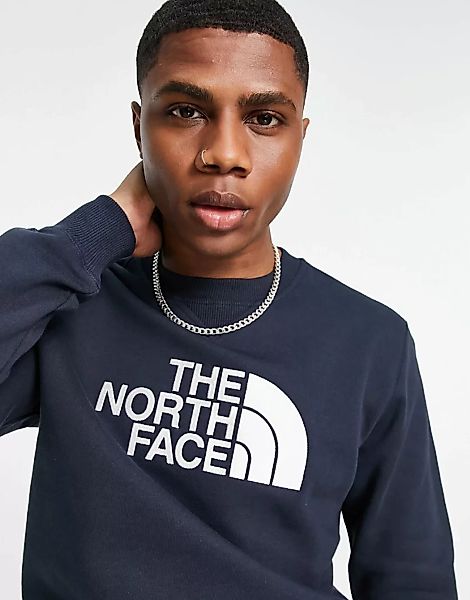 The North Face – Drew Peak – Sweatshirt in Navy-Marineblau günstig online kaufen