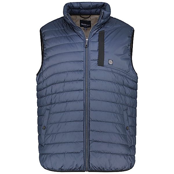 North Steppweste mit seitlichem Stretch-Einsatz Farbe dunkelblau Größe: 7XL günstig online kaufen