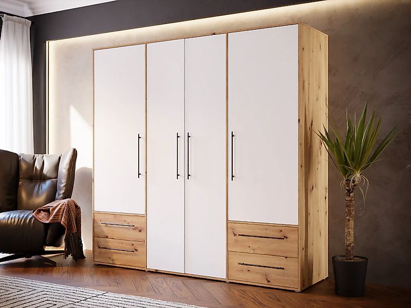 FORTE Drehtürenschrank "Mokkaris. verschiedene Größen und Farben", (BHT ca. günstig online kaufen