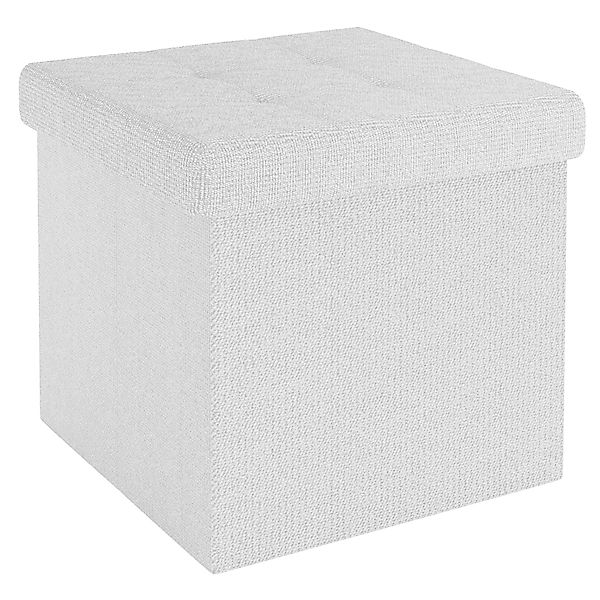 Intirilife Sitzhocker (Sitzwürfel mit Stauraum 38x38x38 günstig online kaufen