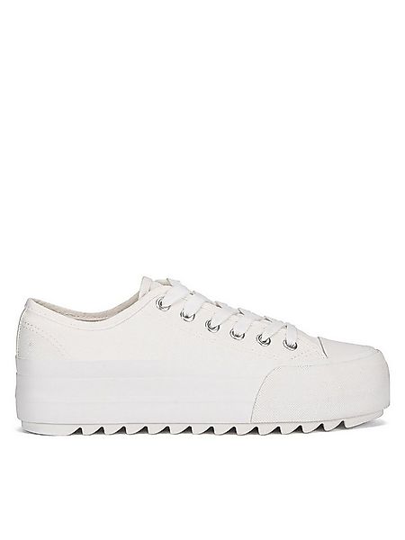 Jenny Fairy Jenny Fairy Sneakers aus Stoff Damen WFA2939-2 Weiß Sneaker günstig online kaufen