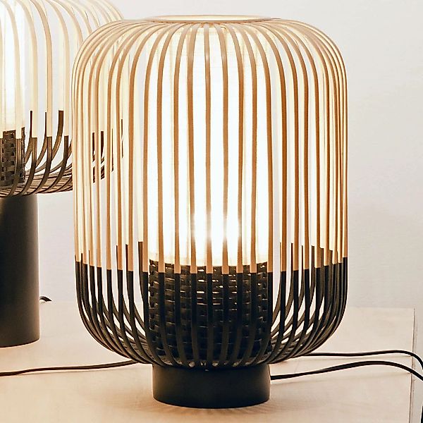 Forestier Bamboo Light M Tischlampe 39 cm schwarz günstig online kaufen