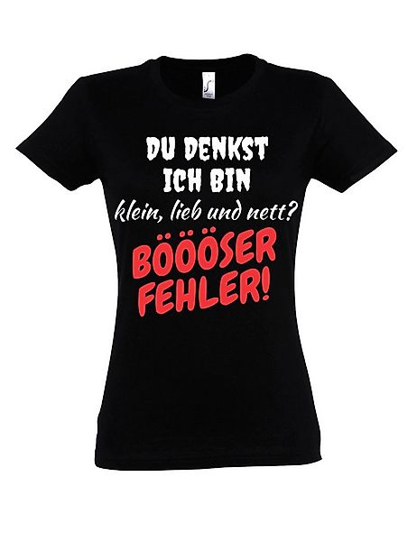Youth Designz Print-Shirt "Böser Fehler" Damen T-Shirt mit lustigem Spruch günstig online kaufen