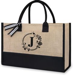 OKWISH Einkaufsshopper Personalisierte Initialen Tragetasche Strandtasche günstig online kaufen