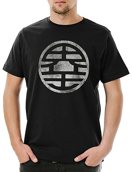 Urban Backwoods Print-Shirt Black Son Goku Vintage Herren T-Shirt Dragonbal günstig online kaufen
