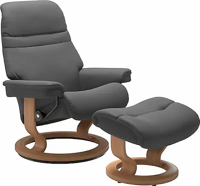 Stressless® Relaxsessel »Sunrise« Relaxsessel mit Hocker, mit Classic Base, günstig online kaufen